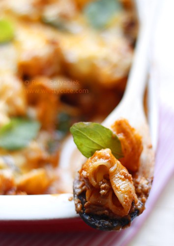 Pasta Bake Bolognese